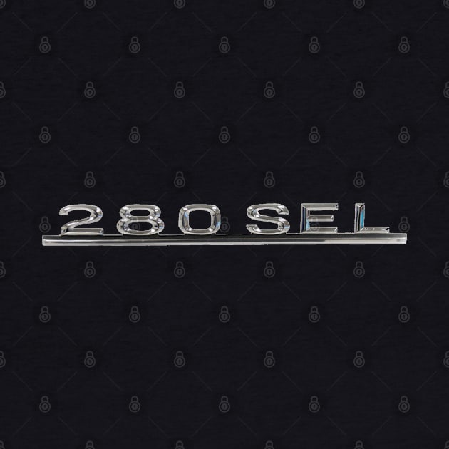 Mercedes Benz 280SEL Emblem Merchandise W108 W109 by PauHanaDesign